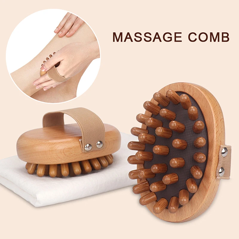 Hair Care Essential Oil - Brosse anti-cellulite pour le corps, apaisante,