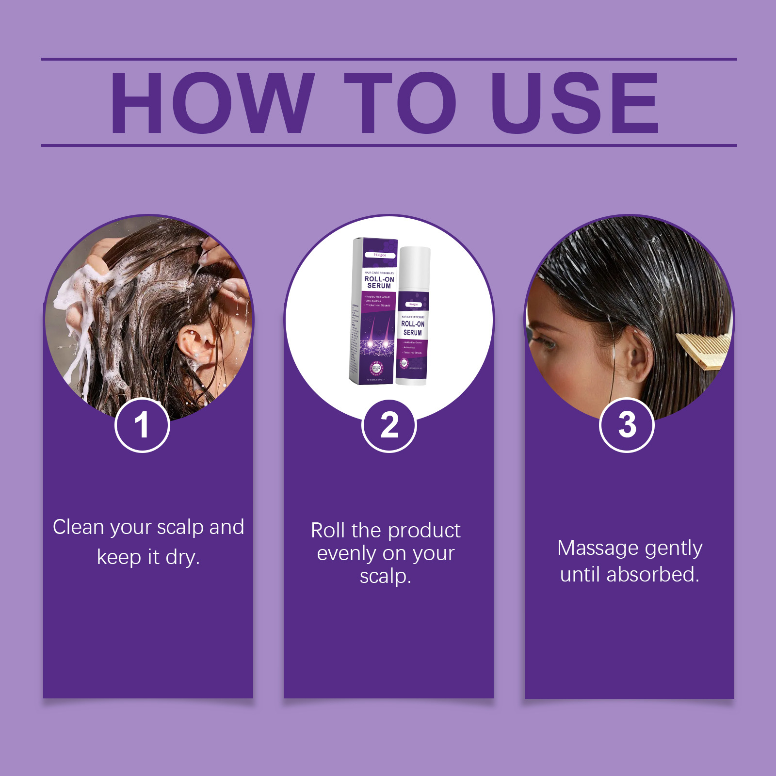 Hair Care Natur - Sérum de croissance des cheveux, Anti-chute,