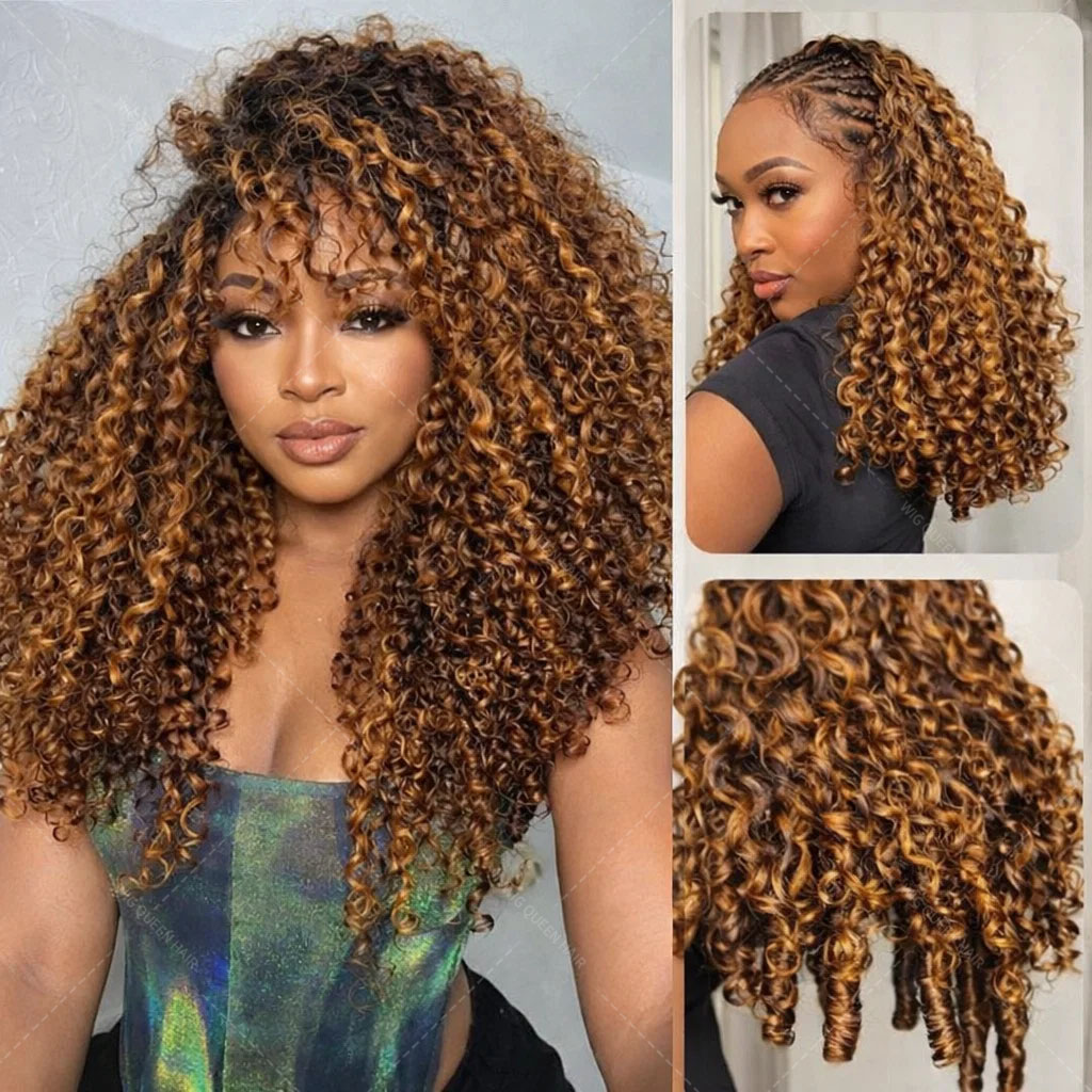 Crochet Braiding Hair - P427 Highlight Burmese Curly Feather Crochet