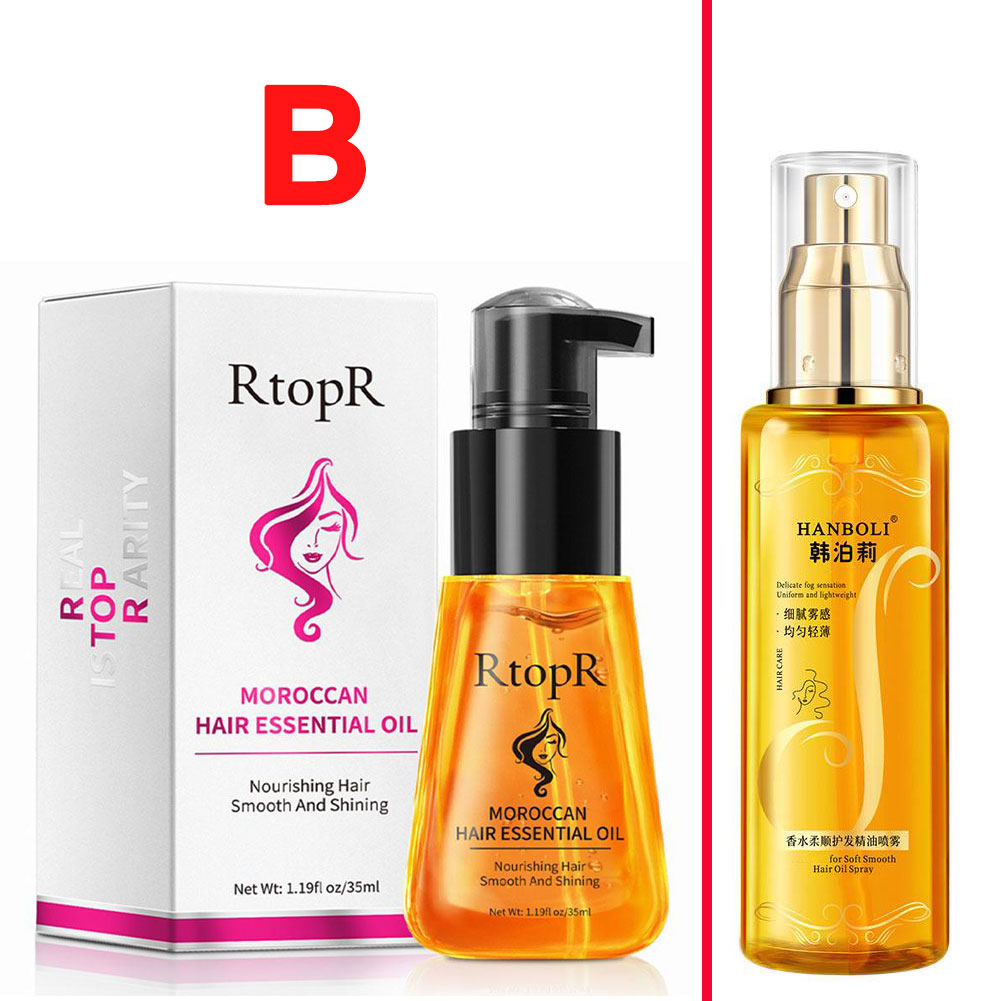 Hair Care Essence - Spray d'huile capillaire, parfum, masque capillaire,