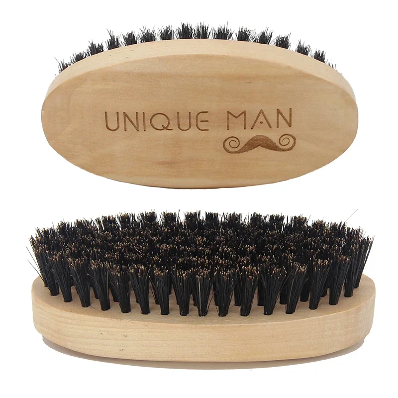 Hair Care Natur - Brosse à barbe en bois pour