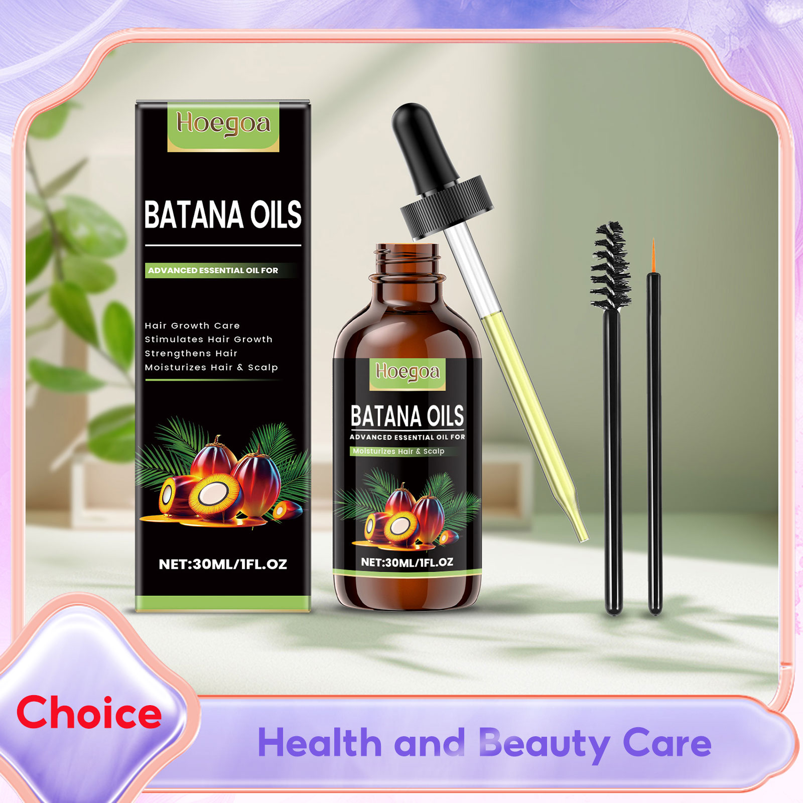 Hair Care Natur - Huile de Batana pour la croissance