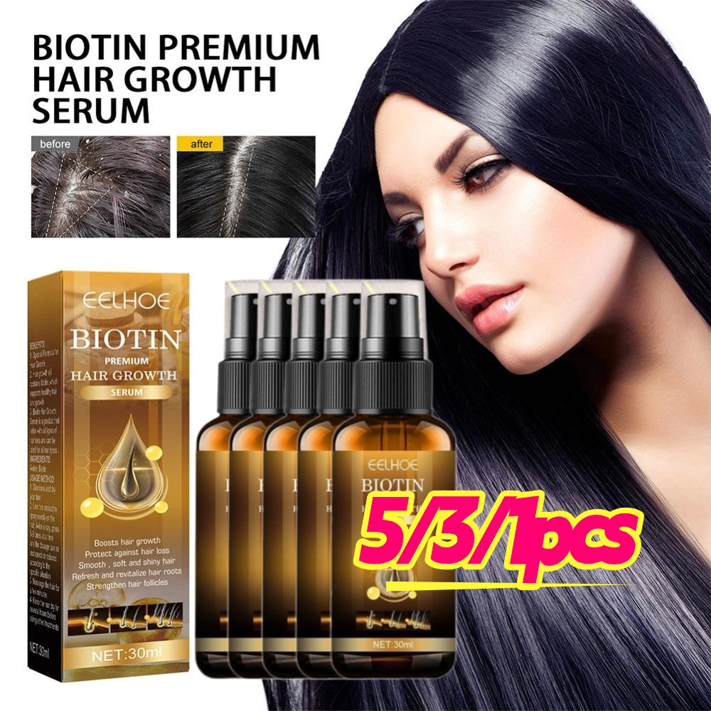 Hair Care Elseve - 5/3/1 pièces biotine produits de croissance
