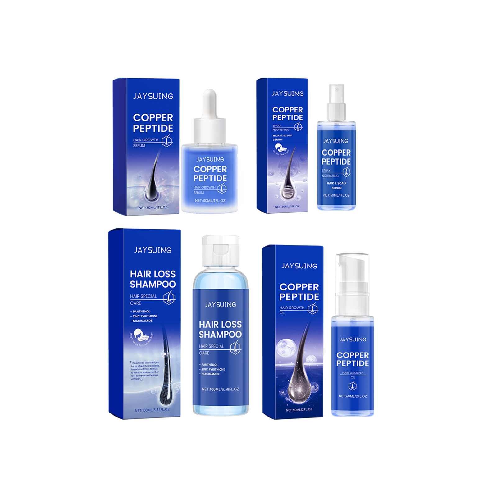 Shampooing au peptide de cuivr - Hair Care Essence avis et prix