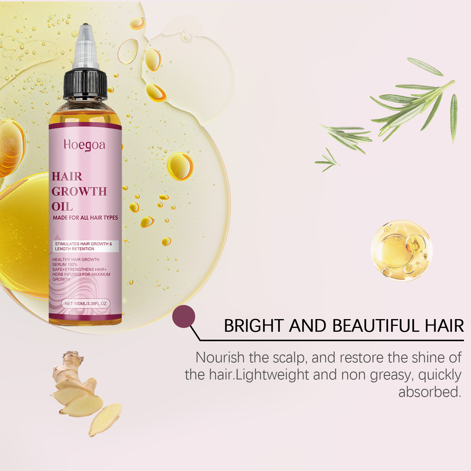 Huile de croissance des cheveu - Hair Care Natur avis et prix