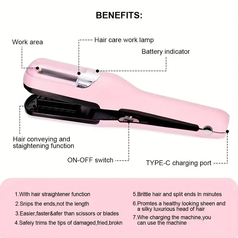 Tondeuse à cheveux fendue sans - Hair Care Gift avis et prix
