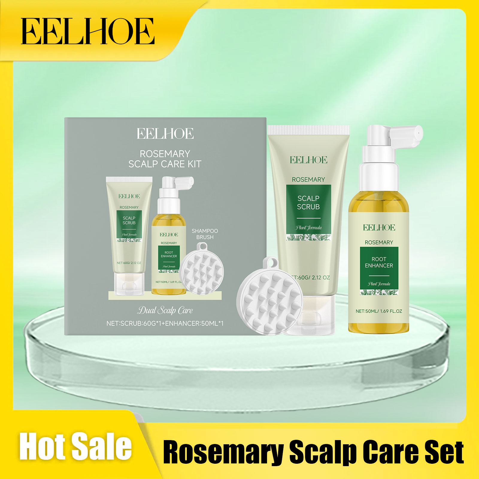 Eelhoe Rosemary Scalp Care Set - Hair Care Essential Oil avis et prix