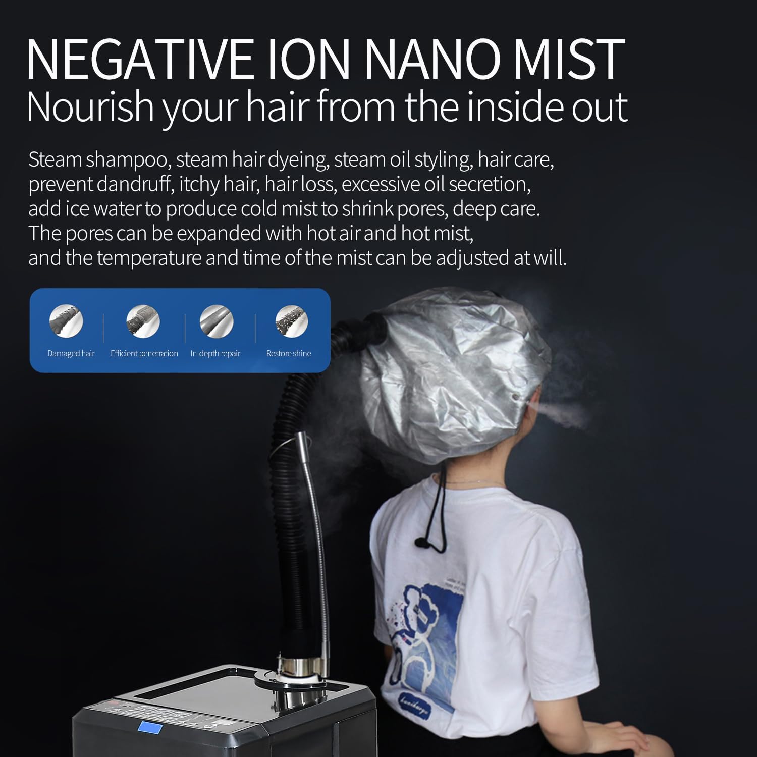 Machine à permanente à vapeur  - Hair Care Salon avis et prix