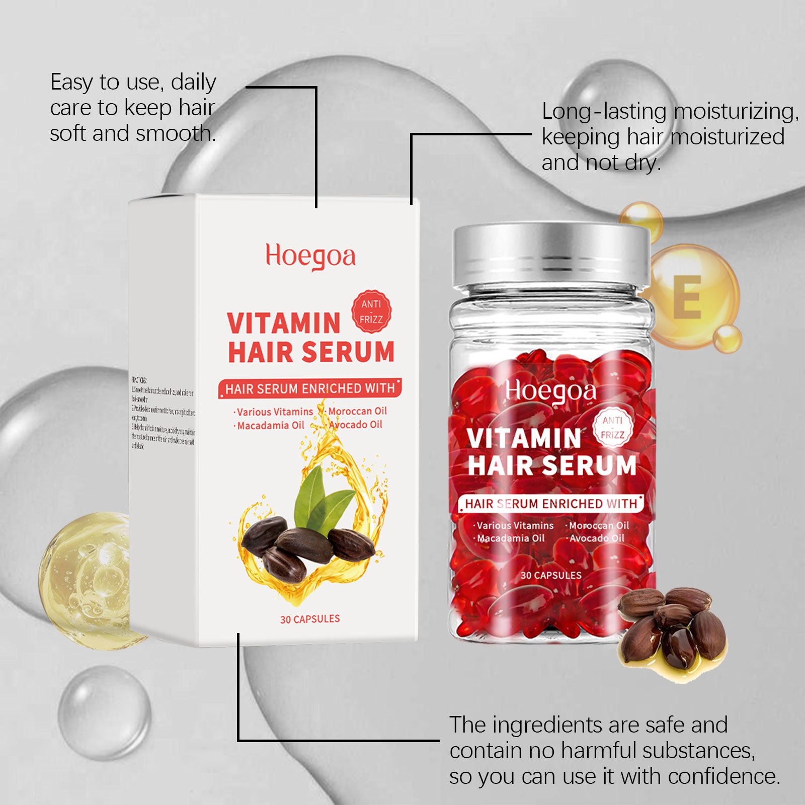 Capsules de sérum de soin capi - Hair Care Essential Oil avis et prix
